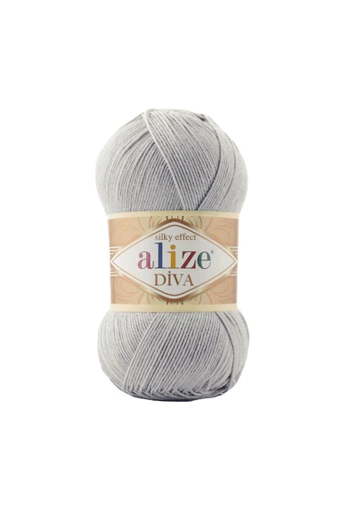 Alize ALİZE DİVA  COLOR  168 KIS BEYAZI ürün görseli 1