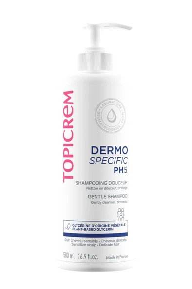 TOPICREM Dermo Specific PH5 Gentle Shampoo 500 ml ürün görseli 1