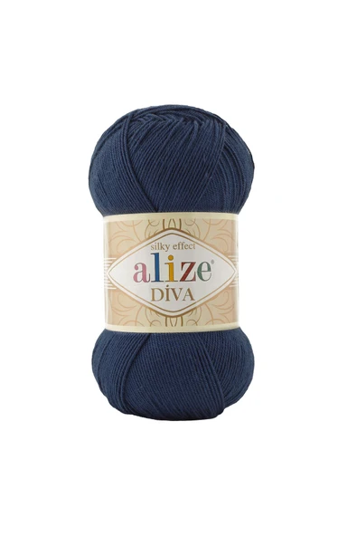 Alize 5 Adet Alize Diva 361 Koyu Lacivert ürün görseli 1