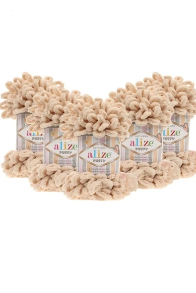 Merut style Alize Pufy Ip Bal Köpüğü 5 Li Paket Kod 310 ürün görseli 1