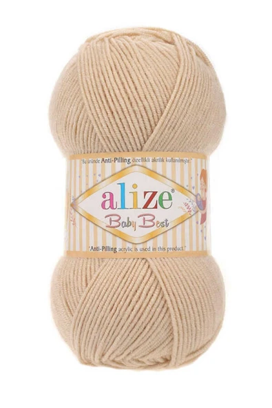 Alize ALİZE BABY BEST 100 GR. 1 ADET 310 BAL KÖPÜĞÜ ürün görseli 1