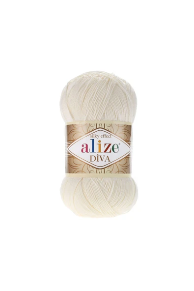 Alize 5 Adet Alize Diva 62 Açık Krem ürün görseli 1