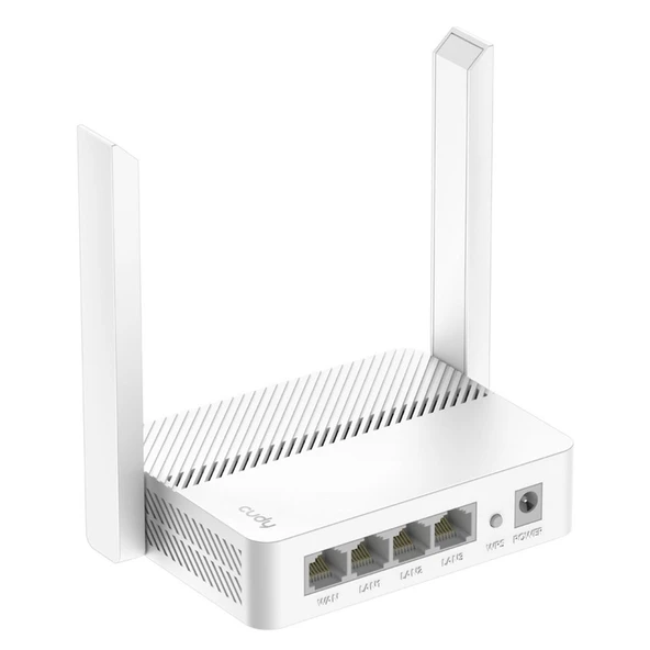 Cudy WR1200E 300Mbps/2.4GHz 867Mbps/5GHz 4x5dBi Anten 4Port Dual Band Wi-Fi Router (AC1200 Serisi) ürün görseli 1