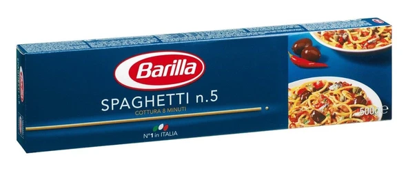 Barilla Spagetti 500gr ürün görseli 1