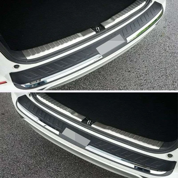 Hyundai Tucson Uyumlu 2015 2018 Arka Tampon Eşik Koruma ABS ürün görseli 1