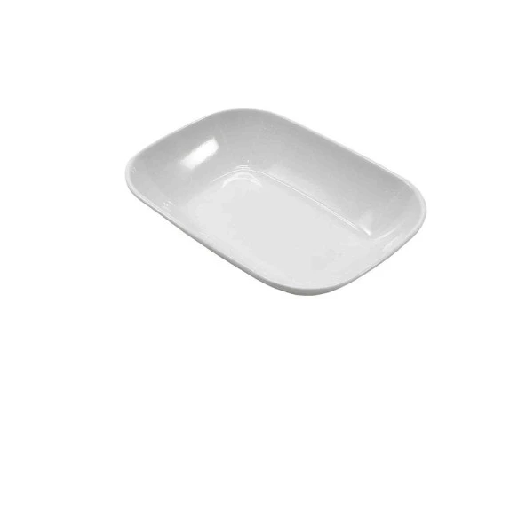 Akel Melamin 14cm Kare Kayık Garnitür Tabak 031 ürün görseli 1