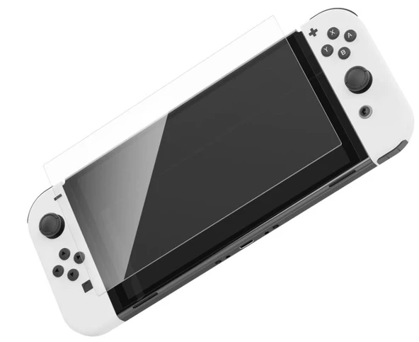 Nintendo Switch Lite ile Uyumlu Ekran Koruyucu 9H Esnek Nano ŞEFFAF 5.5 Inç ürün görseli 1