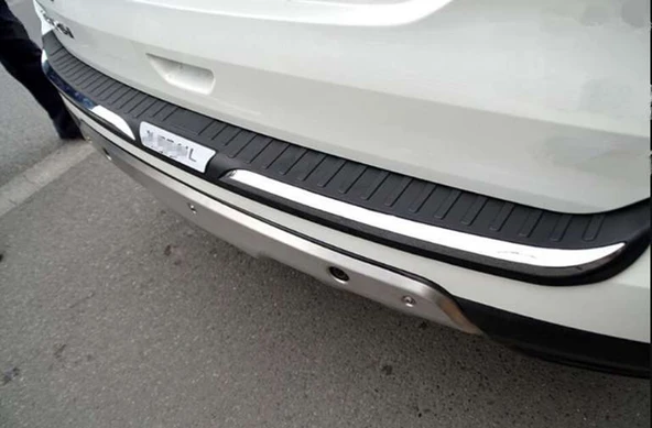Nissan X-Trail Uyumlu 2014 2017 Arka Tampon Eşik Koruma ABS ürün görseli 1