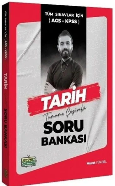 KPSS MEB AGS Tarih Soru Bankası Sınıfçının Sesi ürün görseli 1