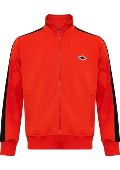 Umbro Erkek Beyaz Yarım Balıkçı Yaka Ceket Sweatshirt Umbro Vıew Jacket FC-0203 ürün görseli 1