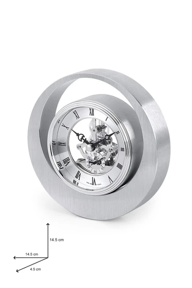 Nc89-k8014 Metal Masa Saati - Resim 3