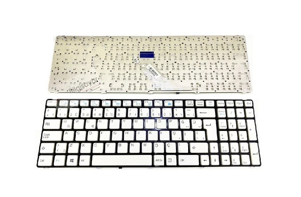 Casper Nirvana CHD Serisi Notebook Klavyesi, Laptop Tuş Takımı (Beyaz TR) ürün görseli 1