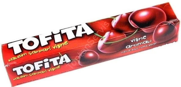 Tofita Vişne Aromalı Şeker 20 Adet - Resim 2