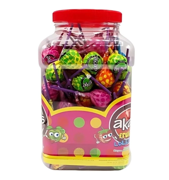 Akaş Meyve Aromalı Lolipop 16 gr 120 Adet ürün görseli 1