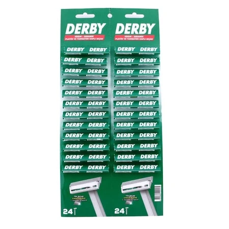 Derby Tek Bıçak Tıraş Bıçağı 48 adet ürün görseli 1