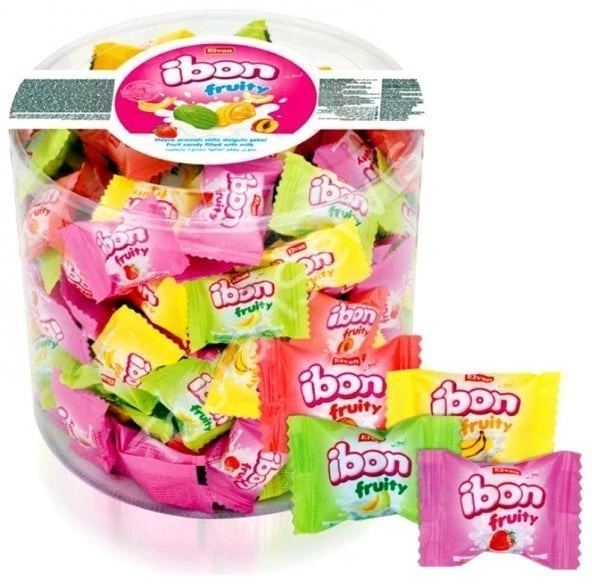 Elvan İbon Karışık Meyveli Şeker 1 Kg ürün görseli 1