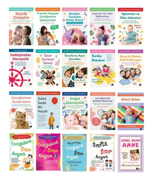 Anne Baba Akademisi Aile Çocuk Seti (20 Kitap) ürün görseli 1