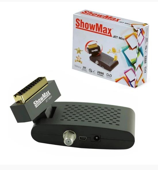 Showmax Mini Scart Uydu Alıcısı ürün görseli 1