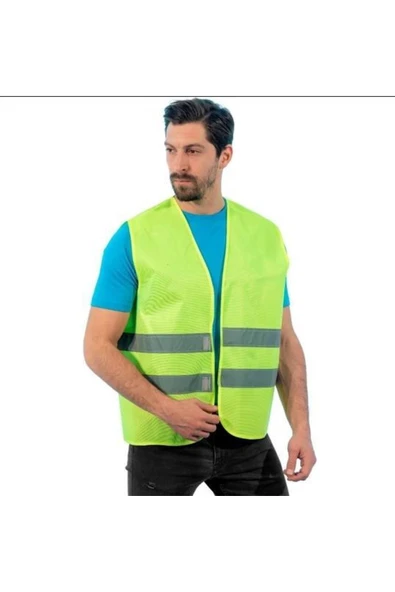 Motosiklet Ikaz Yeleği Reflektörlü Ikaz Yeleği ürün görseli 1