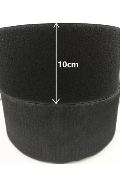 10 Cm Cırt Bant Siyah - Resim 5