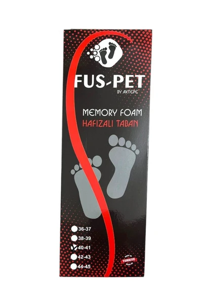 FUSPET Memory Foam Hafızalı Tabanlık - Resim 2