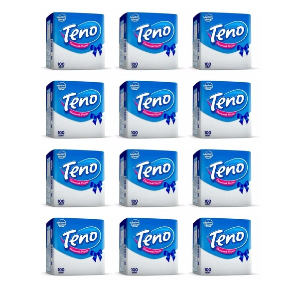 Teno Peçete 100 lü x 12 Adet ürün görseli 1