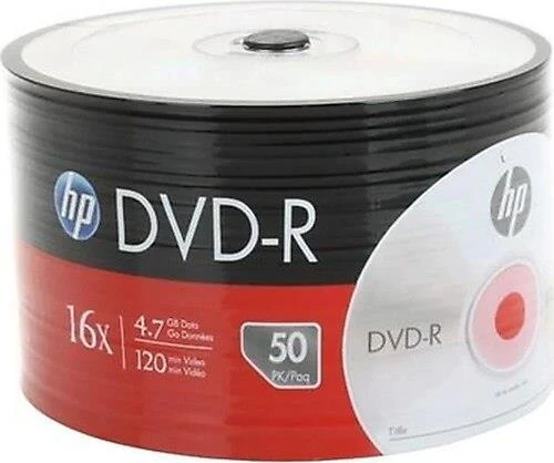 HP DVD-R 4.7GB PRINTABLE 50LI SHRINK ürün görseli 1