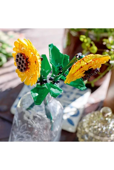 Lego 40524 Seosanal Sunflowers - Resim 6