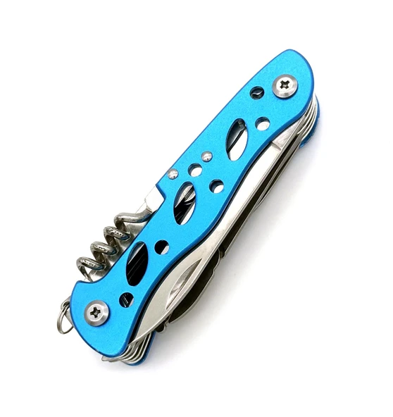 Valkyrie  Çok Amaçlı İsveç Outdoor Kamp Çakısı 111mm Büyük Boy - Paslanmaz Çelik mavi ürün görseli 1