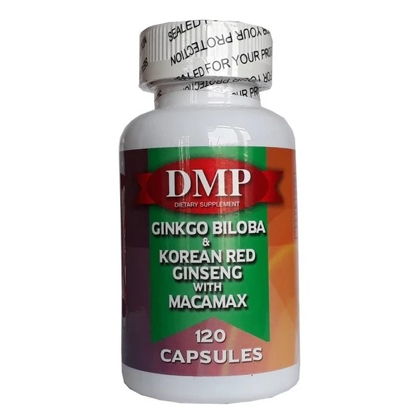 Dmp Ginkgo Biloba Korean Red Ginseng With Macamax 120 Kapsül ürün görseli 1