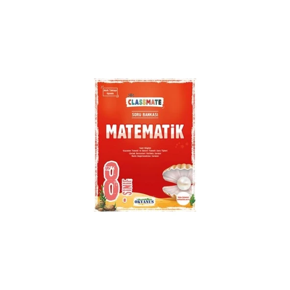 Okyanus Yayıncılık 8. Sınıf Classmate Matematik Soru Bankası ürün görseli 1