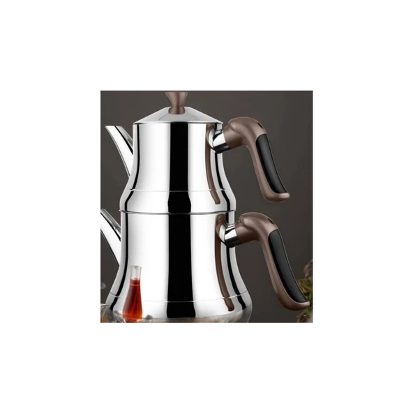 LİNES NAZ ORTA ÇAYDANLIK KRİSTAL KULP BRONZ SOFY ürün görseli 1