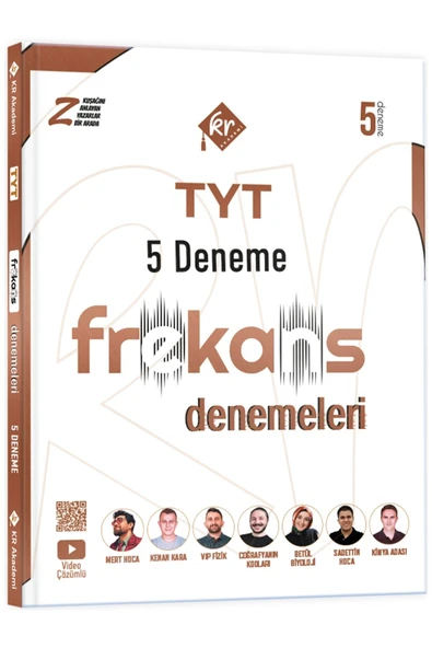 TYT 5 Frekans Denemeleri KR Akademi Yayınları ürün görseli 1