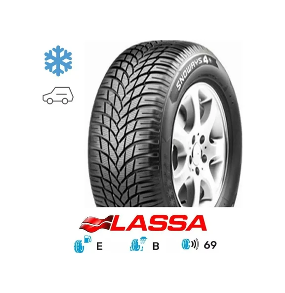 Lassa 185/60R15 84T Snoways 4 Kış Lastiği 2024 ürün görseli 1