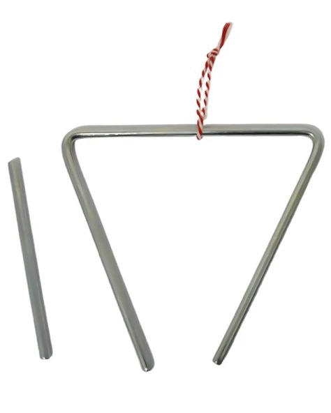 Temel Örf Aletleri Triangle Çelik Üçgen Zil 14 cm 5 İnç ürün görseli 1