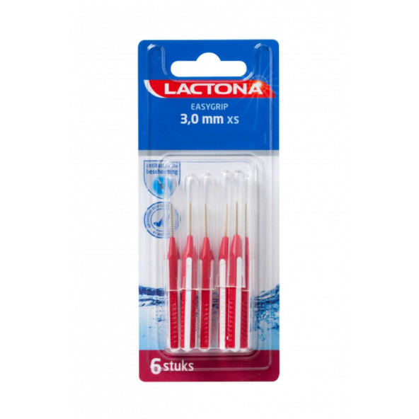 Lactona Diş Arası 3,0 Mm Kırmızı Arayüz Fırçası ürün görseli 1