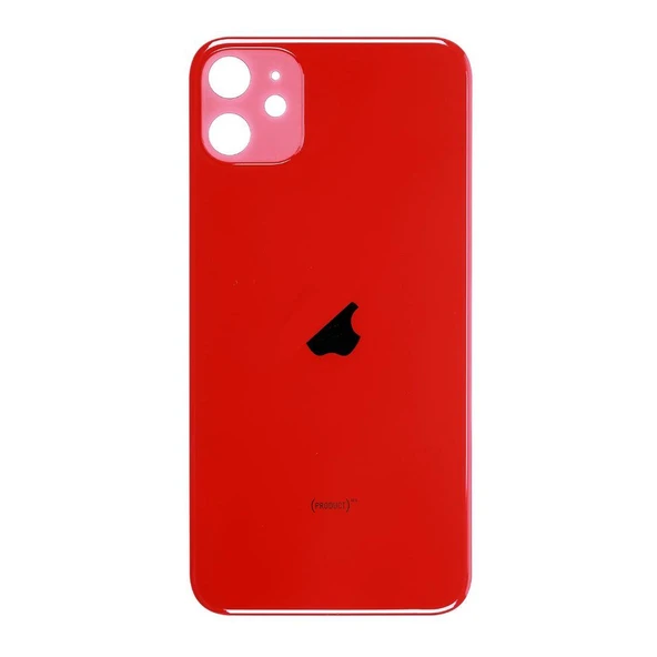 Gmr İPhone Uyumlu 11 Arka Pil Kapağı Kırmızı ürün görseli 1