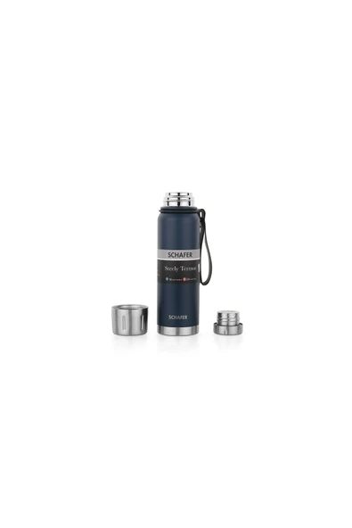 Schafer Steely Termos 520 Ml-lacivert - Resim 2