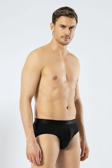 Cacharel Erkek Modal Likrali Slip 1403/Siyah ürün görseli 1