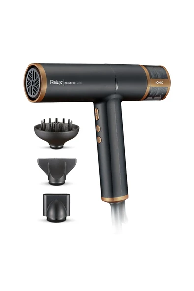 Relux Rhd9190b Keratincare Bldc Saç Kurutma Makinesi 1900w, Hızlı, Sessiz Kurutma ürün görseli 1