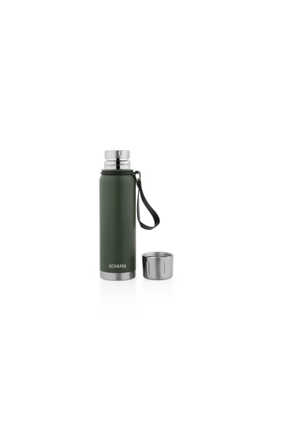 Schafer Steely Termos 520 Ml-yeşil - Resim 4