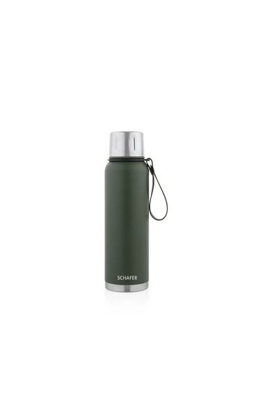 Schafer Steely Termos 1 L- Yeşil - Resim 2