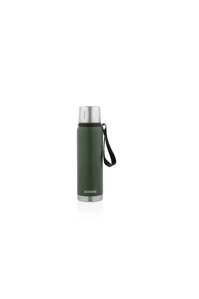 Schafer Steely Termos 520 Ml-yeşil - Resim 2