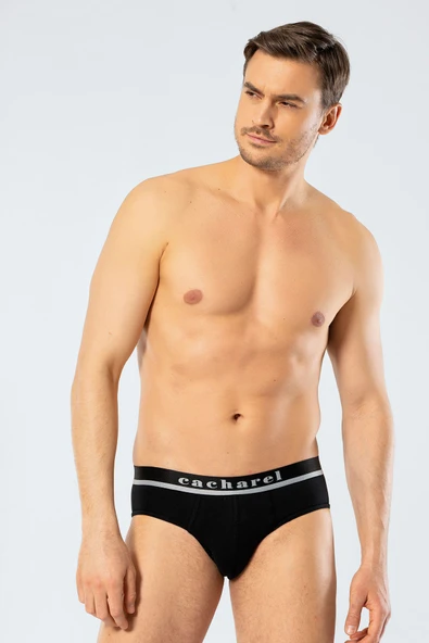 Cacharel Erkek Lastikli Slip 1312/Siyah ürün görseli 1