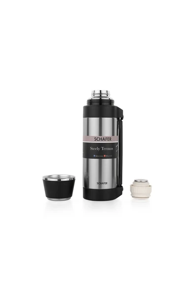 Schafer Steely Termos 1.5 L-ınox - Resim 2
