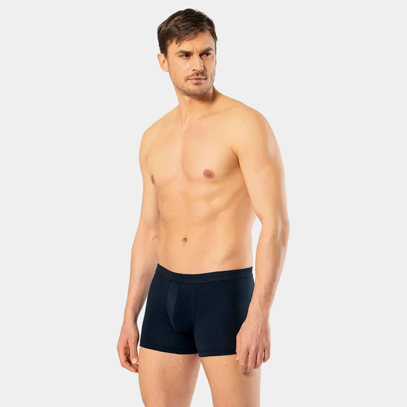 Cacharel Erkek Likrali Boxer 1335/Lacivert ürün görseli 1