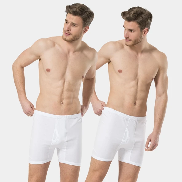 Türen Erkek Penye Arjantin Uzun Boxer 2'li Paket 114 ürün görseli 1