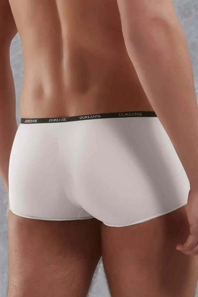 Doreanse Erkek Polyamid Mini Paça Boxer 1590 Beyaz - Resim 3