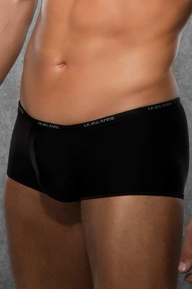 Doreanse Erkek Polyamid Mini Paça Boxer 1590 Siyah - Resim 2