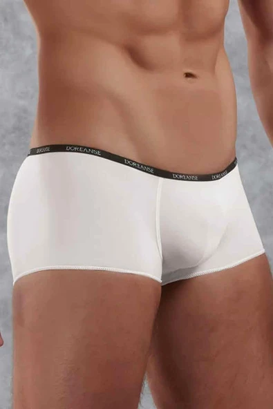 Doreanse Erkek Polyamid Mini Paça Boxer 1590 Beyaz - Resim 2